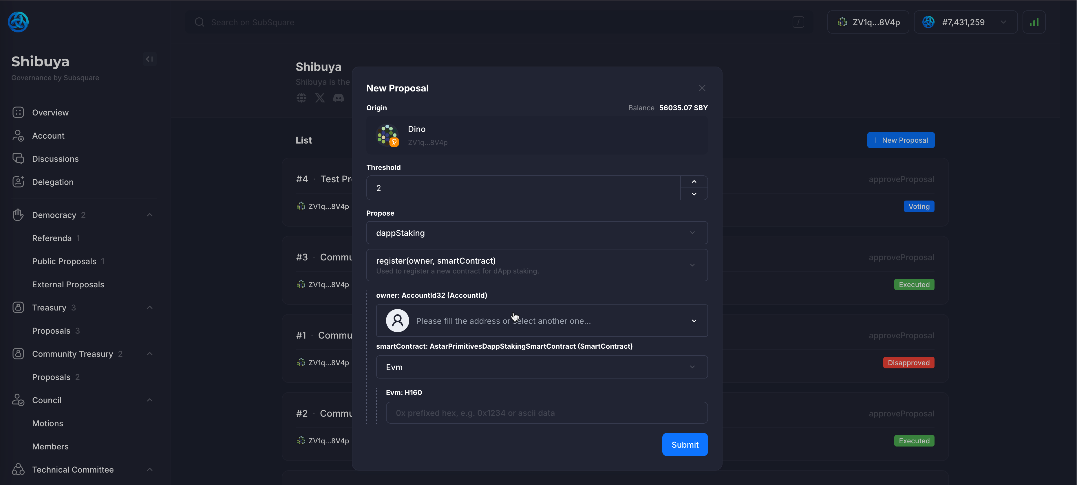 Registering a dApp - Part 3