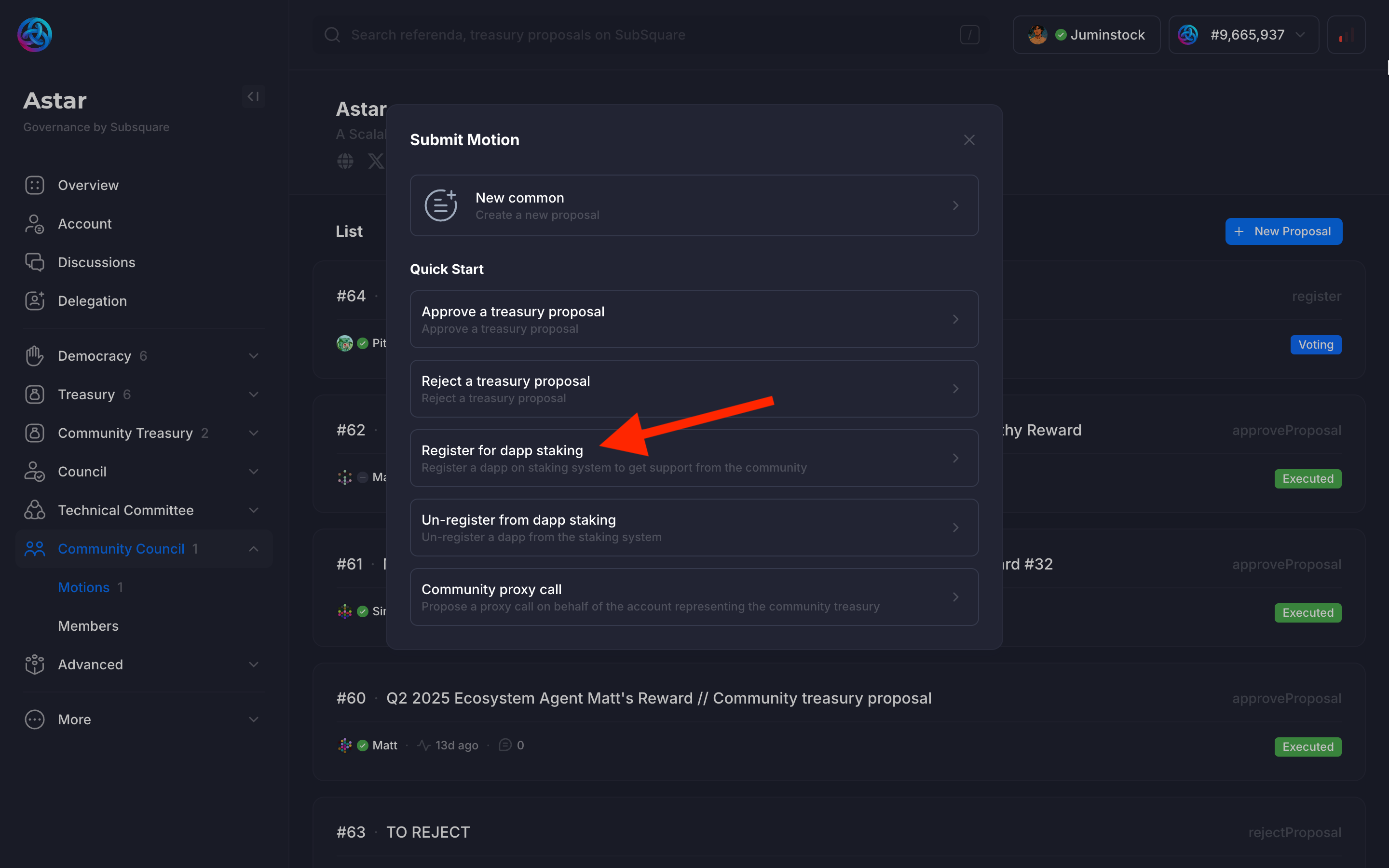 Registering a dApp - Part 2
